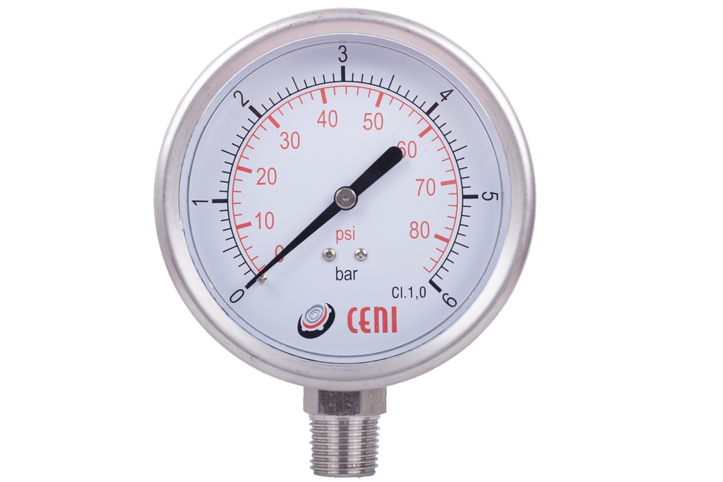 70Ø100 R 1/2"NPT 6 Bar/Psi