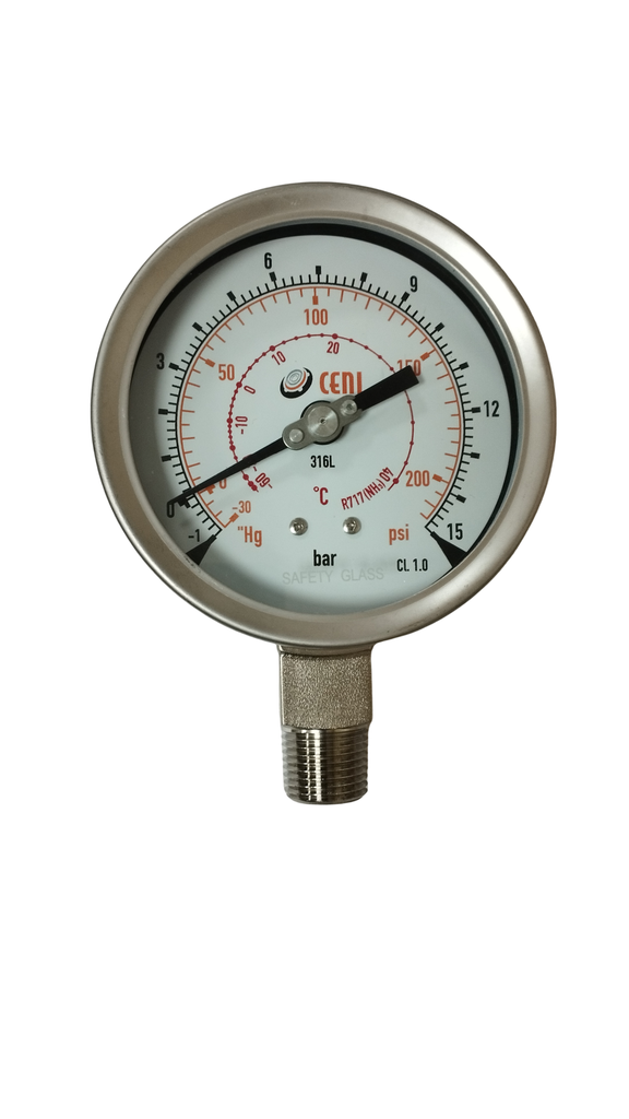 72Ø100 R 1/2"NPT -1+15 Ba/P/C°