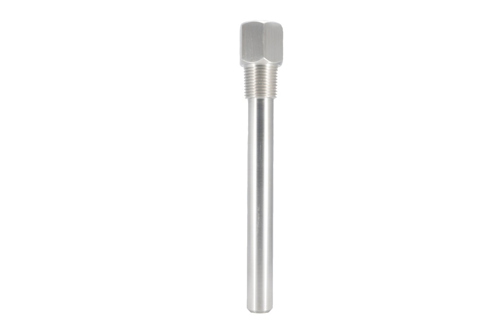 TERMOVAINA 1/2" NPTH x 1/2" NPTM U=150 mm AISI 316