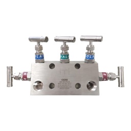 [SS-5D-F8-B] MANIFOLD 5 VIAS SS-5D-F8-B 6000PSI